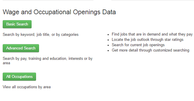 SEARCH CURRENT WAGES